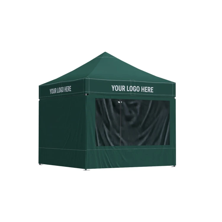 Namiot ekspresowy 3x3 dla służb mundurowych, Dark green