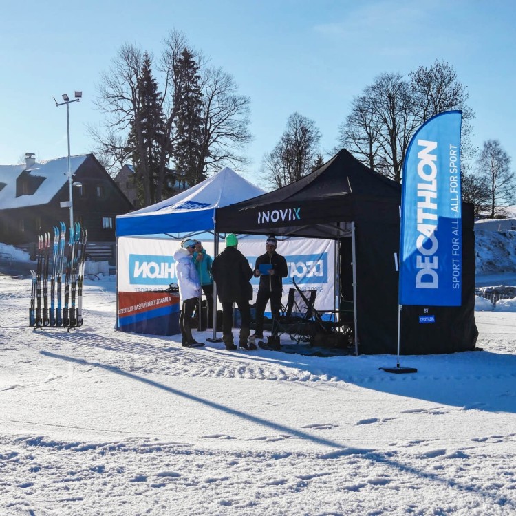 Flaga reklamowa Rider M Straight Decathlon