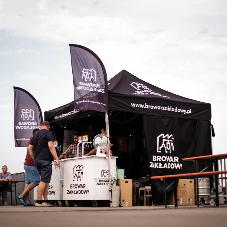 Flagi reklamowe Rider S Straight Browaz Zamkowy