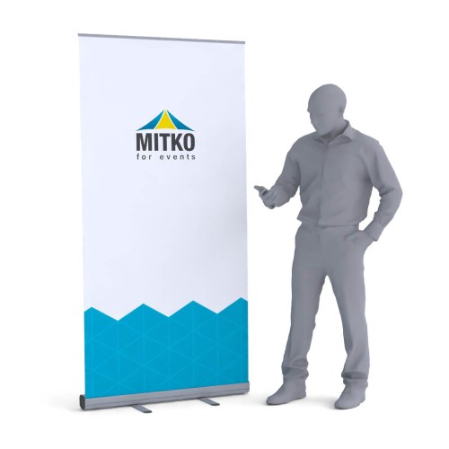 Wzmocniony rollup Topaz 100x200 cm z nadrukiem cyfrowym