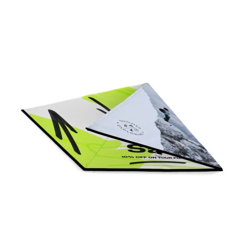 Składana piramidka reklamowa z nadrukiem