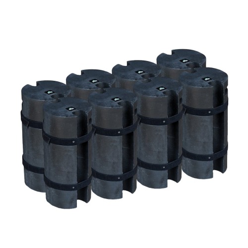 8 obciążników gumowych do namiotu 3x4,5