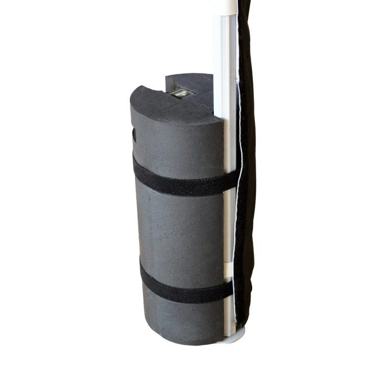 Obciążnik gumowy 16 kg na nodze namiotu ekspresowego