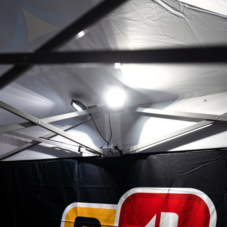 Oświetlenie LED do namiotu ekspresowego - 2 lampy