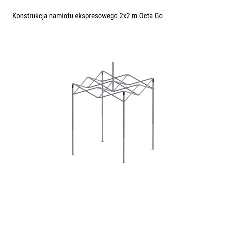 Konstrukcja namiotu ekspresowego 2x2 m Octa Go