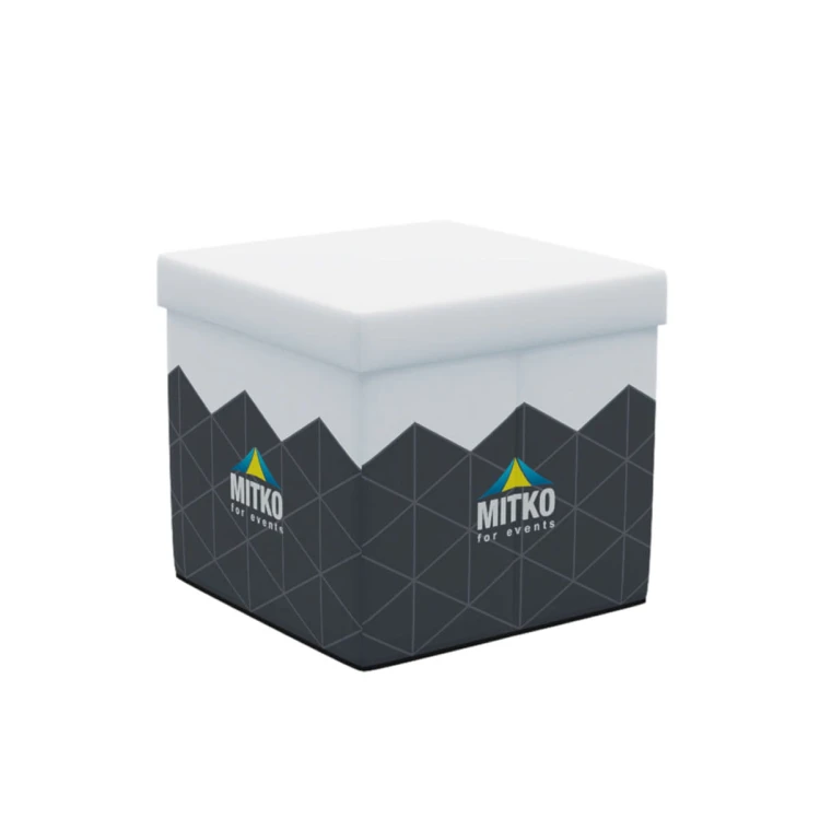 Składana kostka reklamowa Origami 50 cm z dowolnym nadrukiem