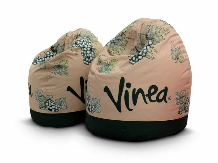 Pufa reklamowa Vinea