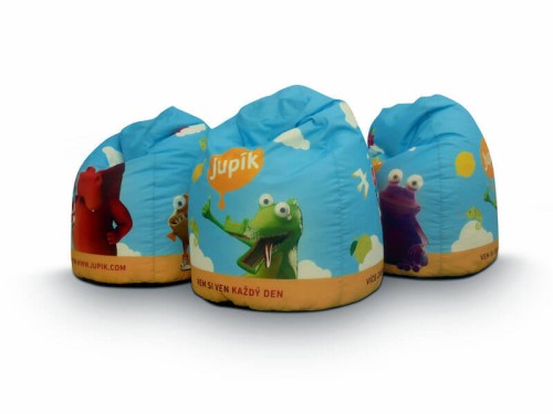 Pufy reklamowe Jupik