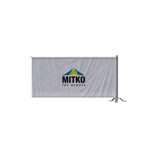 Płotek reklamowy poliester - dostawka