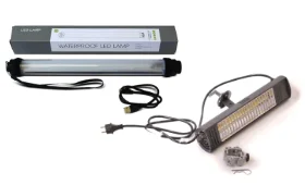 Oświetlenie i ogrzewanie do namiotów