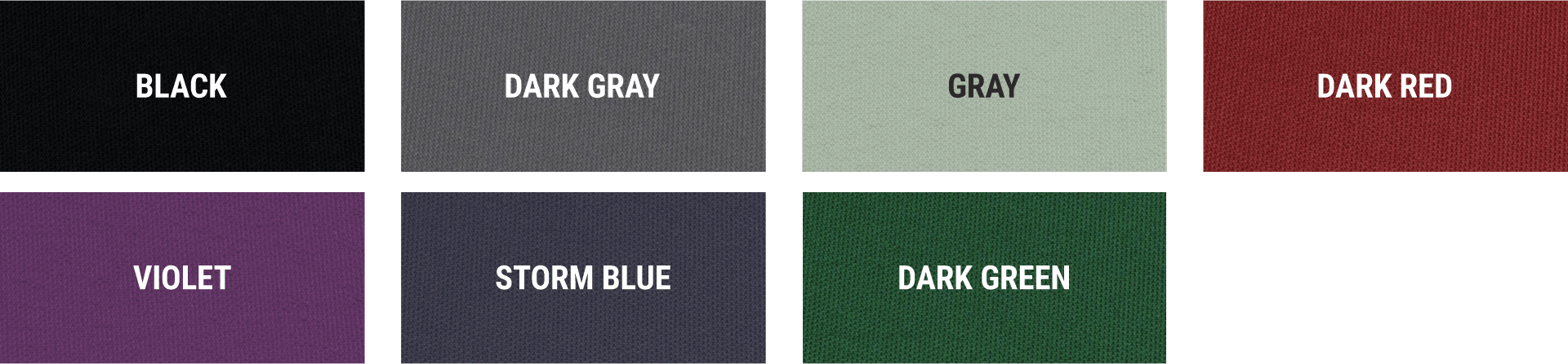 Kolory namiotów pogrzebowych