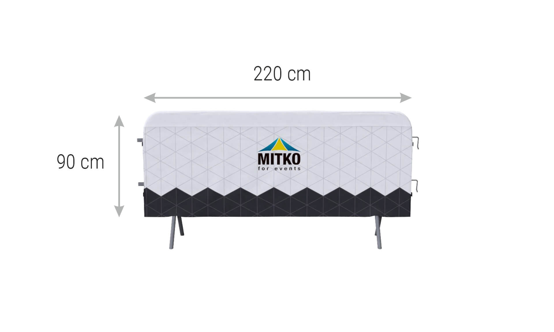 Wymiary banera Poncho Full 220 cm